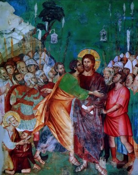 Ortografía Thee U and I Yellow para Judas cristiano religioso Pinturas al óleo